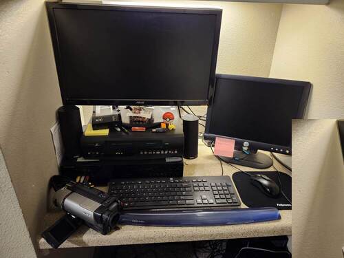 My humble digitization station